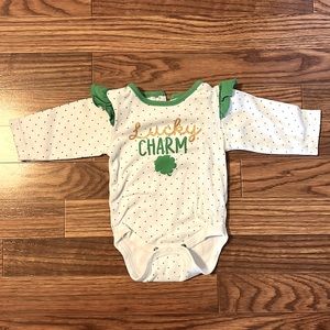 St. Pattys Day! Lucky Charm onesie